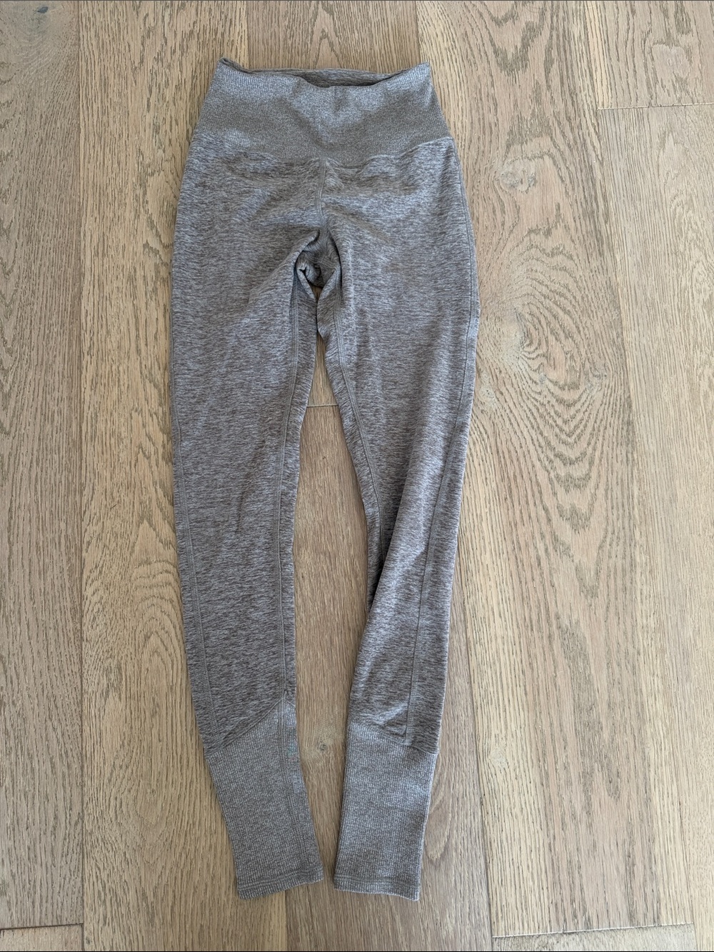 ALO Yoga Gray Seamless High-Rise Leggings